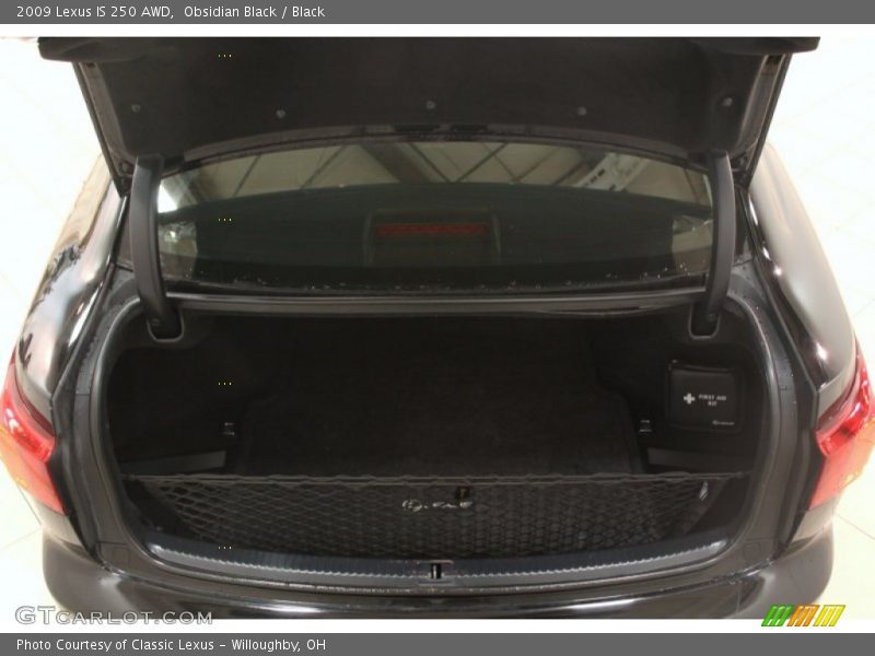 Obsidian Black / Black 2009 Lexus IS 250 AWD