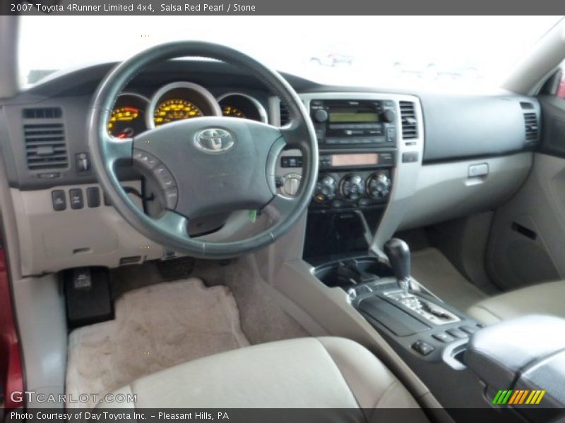 Salsa Red Pearl / Stone 2007 Toyota 4Runner Limited 4x4