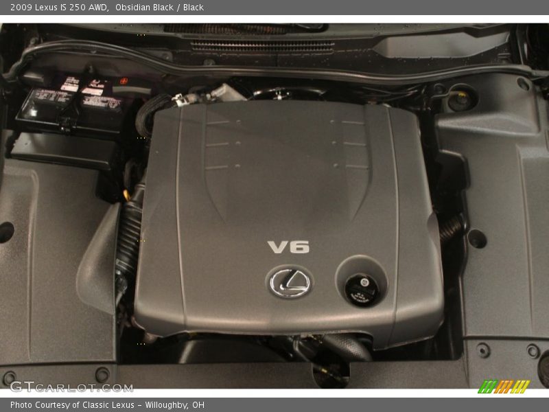 Obsidian Black / Black 2009 Lexus IS 250 AWD