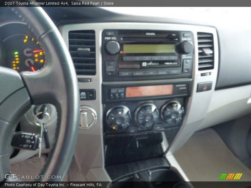 Salsa Red Pearl / Stone 2007 Toyota 4Runner Limited 4x4