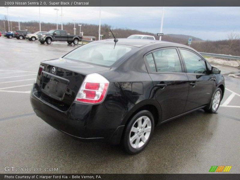 Super Black / Charcoal 2009 Nissan Sentra 2.0