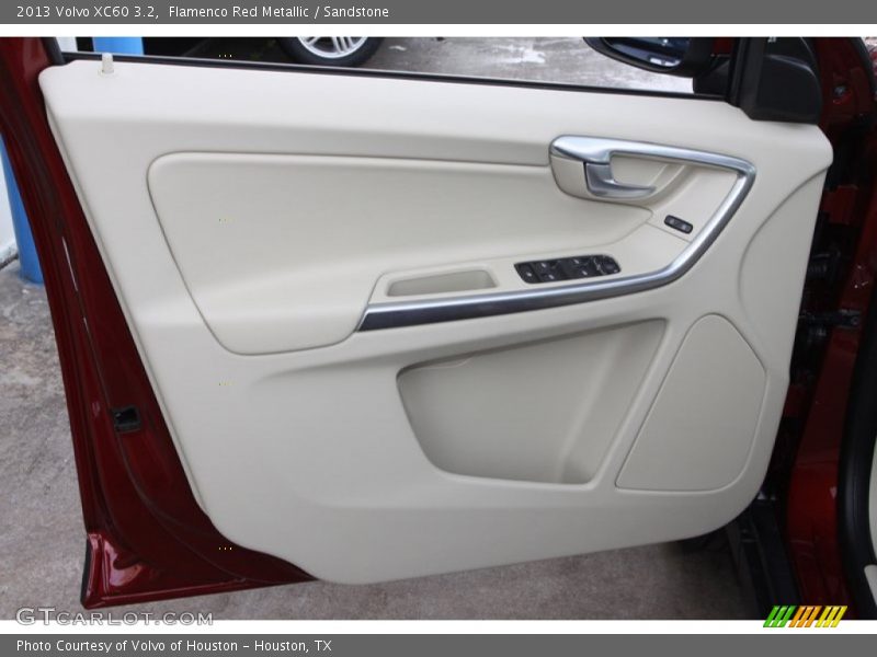 Flamenco Red Metallic / Sandstone 2013 Volvo XC60 3.2