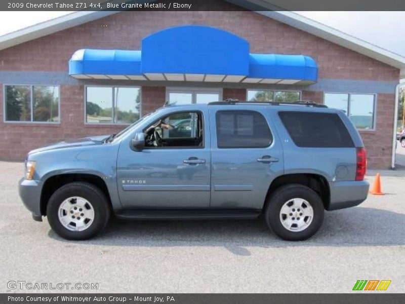 Blue Granite Metallic / Ebony 2009 Chevrolet Tahoe Z71 4x4