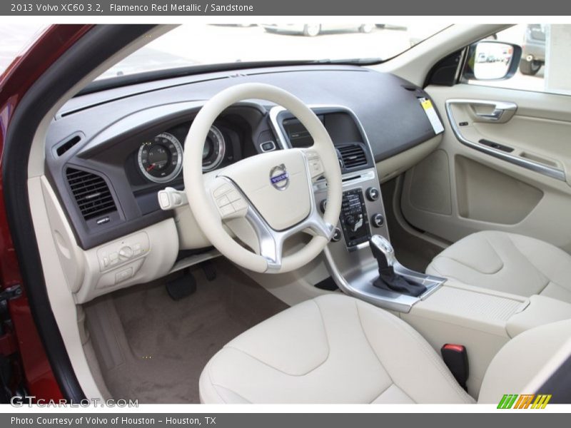 Flamenco Red Metallic / Sandstone 2013 Volvo XC60 3.2