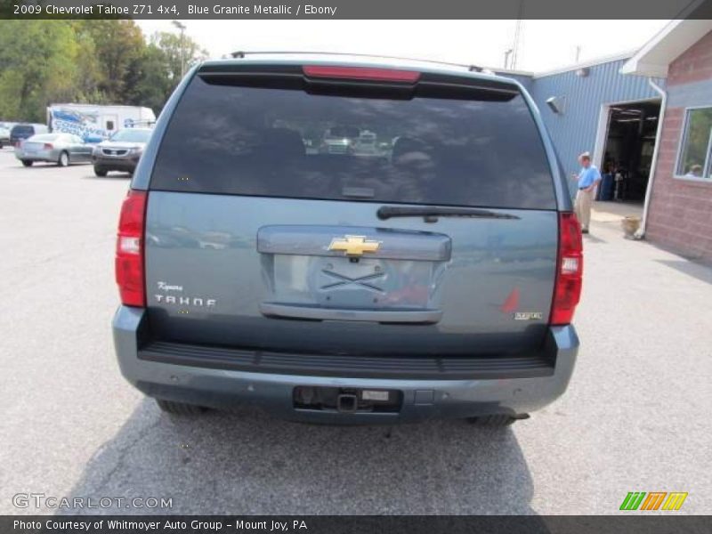 Blue Granite Metallic / Ebony 2009 Chevrolet Tahoe Z71 4x4