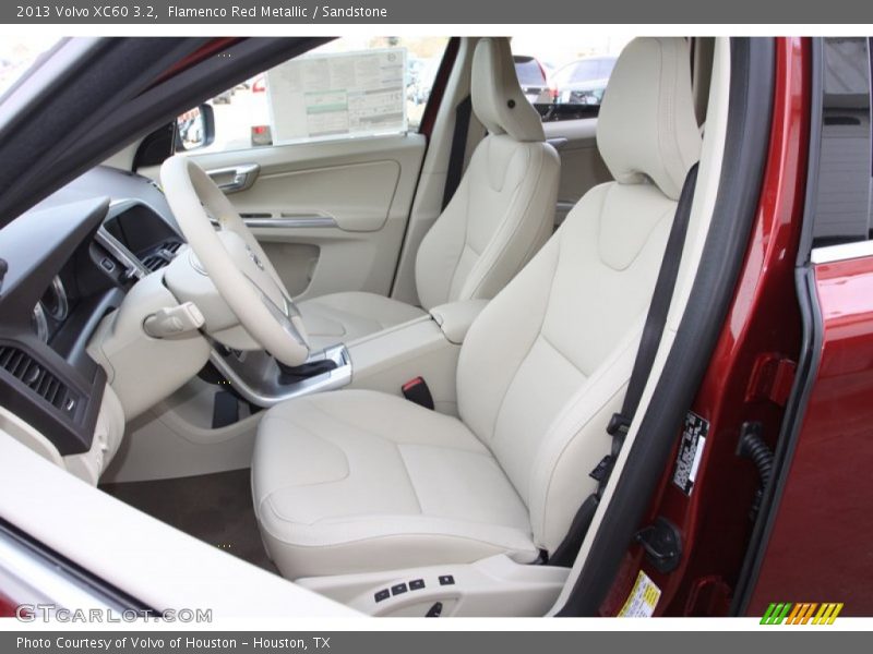 Flamenco Red Metallic / Sandstone 2013 Volvo XC60 3.2