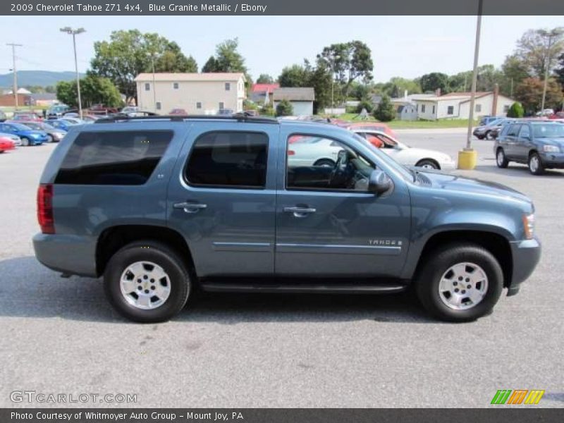 Blue Granite Metallic / Ebony 2009 Chevrolet Tahoe Z71 4x4