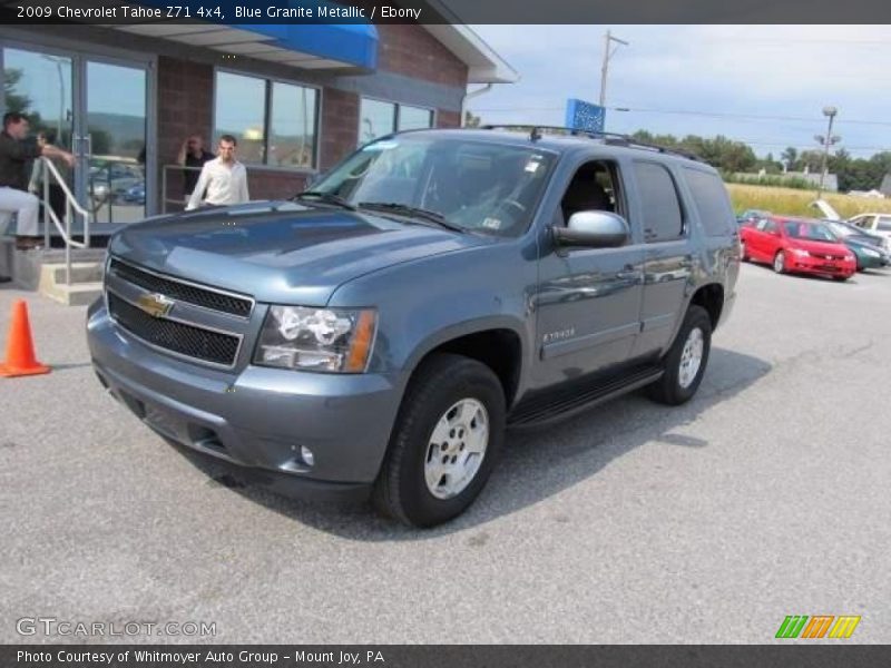 Blue Granite Metallic / Ebony 2009 Chevrolet Tahoe Z71 4x4