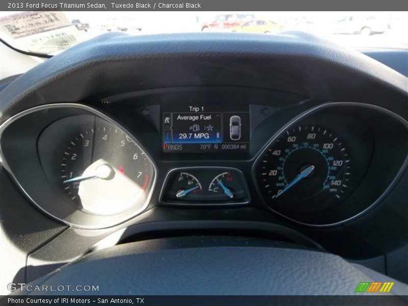 Tuxedo Black / Charcoal Black 2013 Ford Focus Titanium Sedan