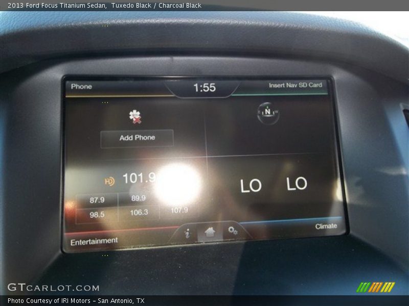 Tuxedo Black / Charcoal Black 2013 Ford Focus Titanium Sedan