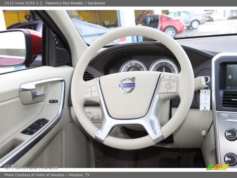 Flamenco Red Metallic / Sandstone 2013 Volvo XC60 3.2