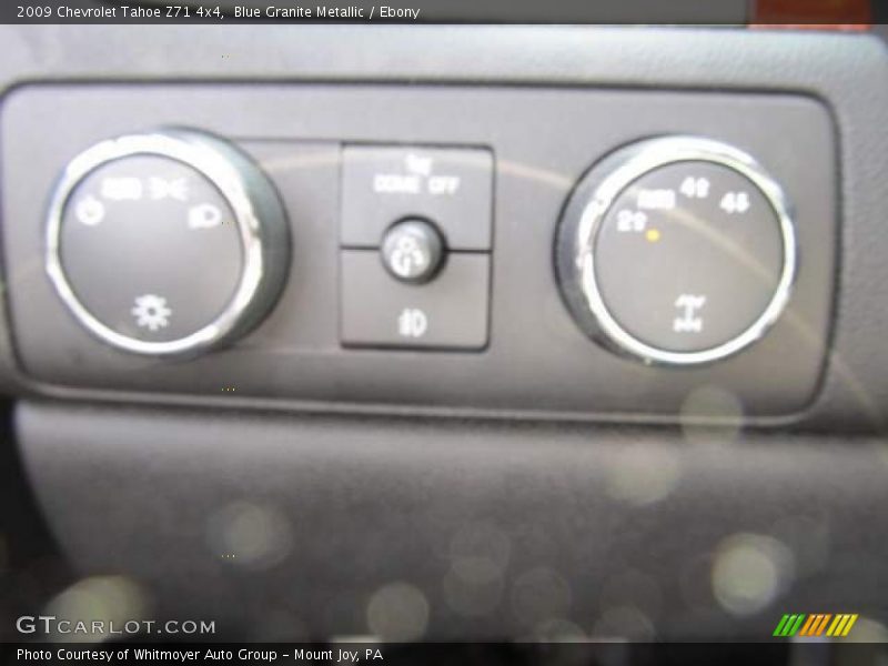 Blue Granite Metallic / Ebony 2009 Chevrolet Tahoe Z71 4x4