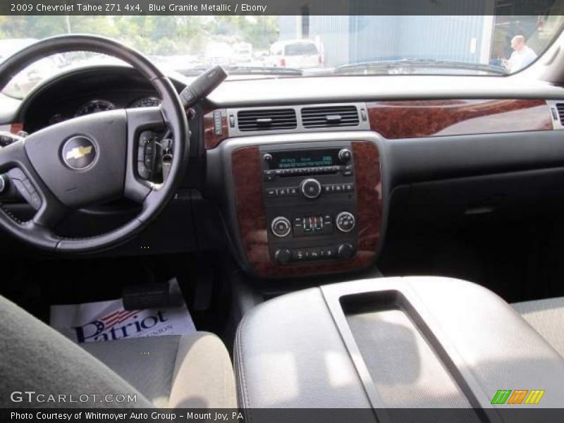 Blue Granite Metallic / Ebony 2009 Chevrolet Tahoe Z71 4x4