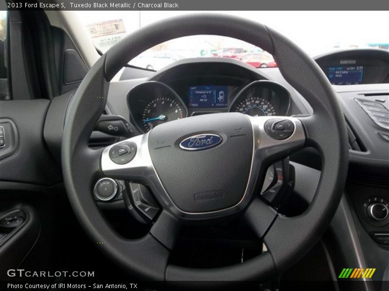 Tuxedo Black Metallic / Charcoal Black 2013 Ford Escape S