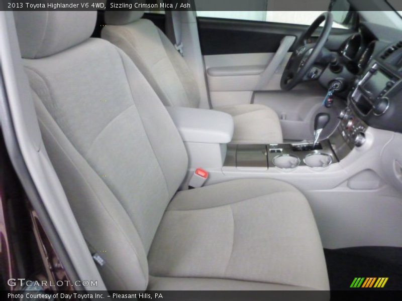 Sizzling Crimson Mica / Ash 2013 Toyota Highlander V6 4WD