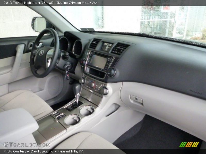 Sizzling Crimson Mica / Ash 2013 Toyota Highlander V6 4WD