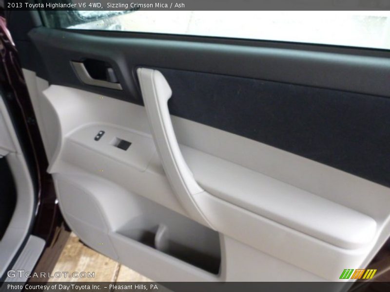 Sizzling Crimson Mica / Ash 2013 Toyota Highlander V6 4WD