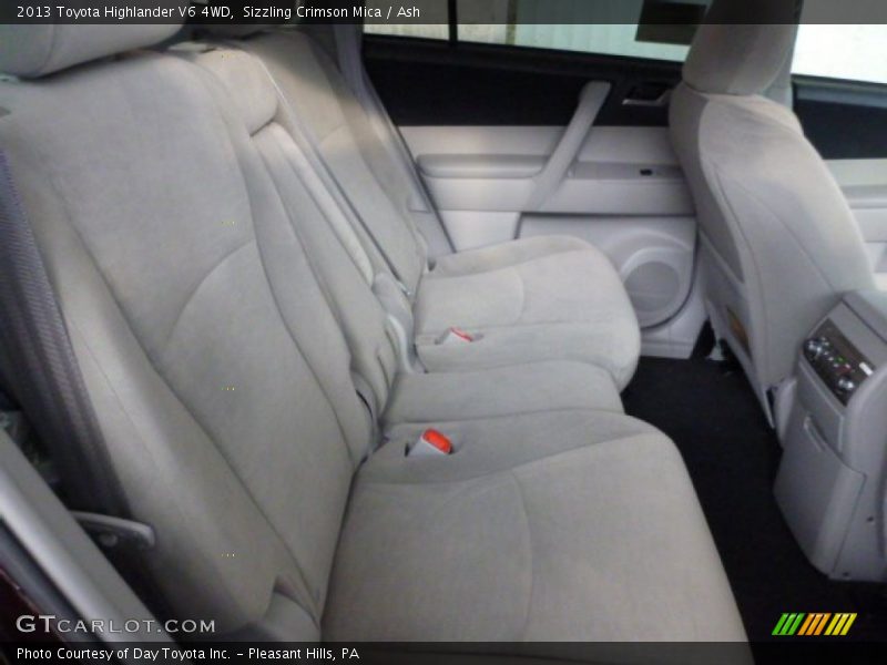 Sizzling Crimson Mica / Ash 2013 Toyota Highlander V6 4WD