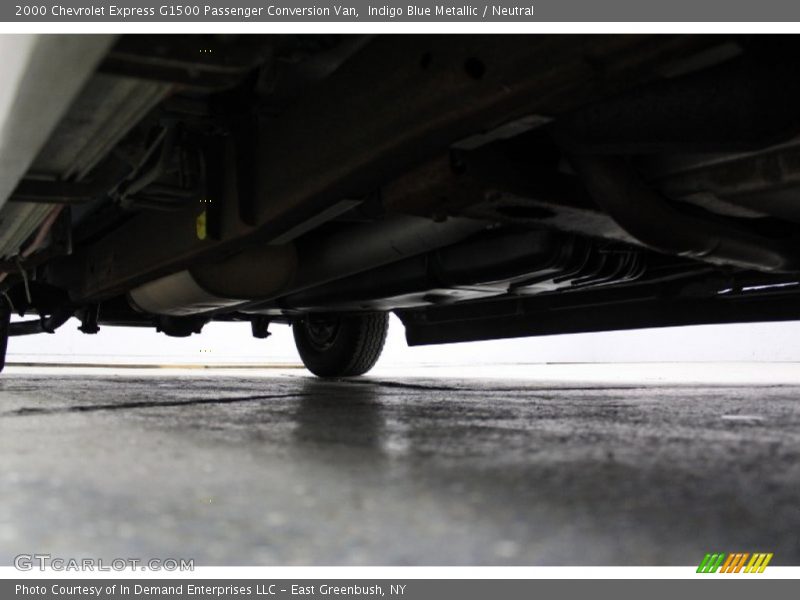 Indigo Blue Metallic / Neutral 2000 Chevrolet Express G1500 Passenger Conversion Van