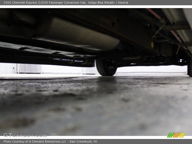 Indigo Blue Metallic / Neutral 2000 Chevrolet Express G1500 Passenger Conversion Van