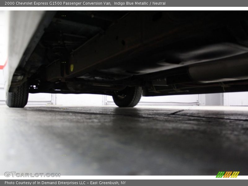 Indigo Blue Metallic / Neutral 2000 Chevrolet Express G1500 Passenger Conversion Van