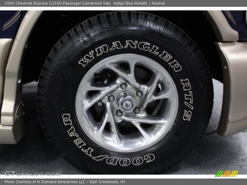 Indigo Blue Metallic / Neutral 2000 Chevrolet Express G1500 Passenger Conversion Van