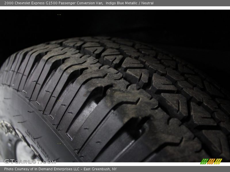 Indigo Blue Metallic / Neutral 2000 Chevrolet Express G1500 Passenger Conversion Van
