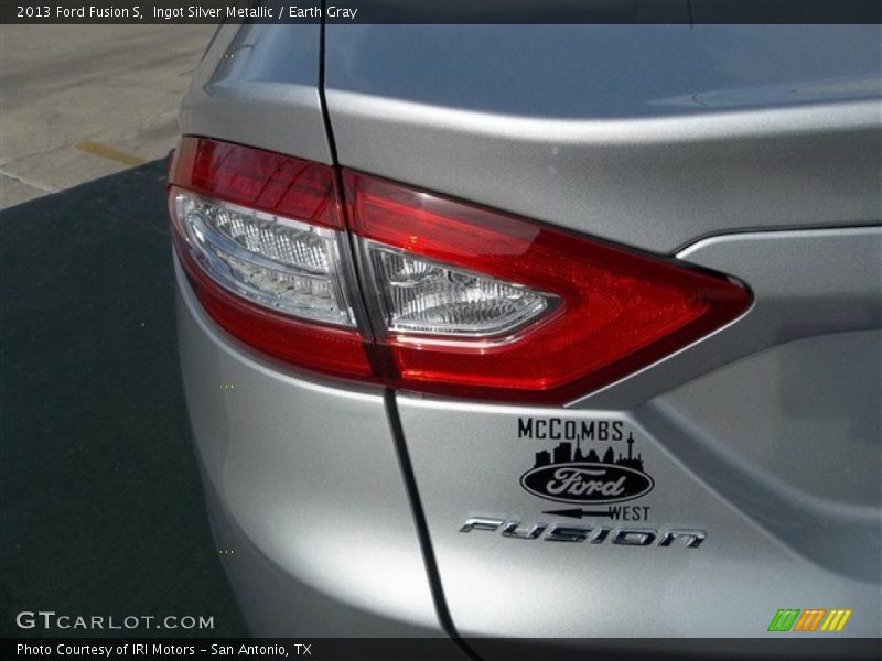 Ingot Silver Metallic / Earth Gray 2013 Ford Fusion S