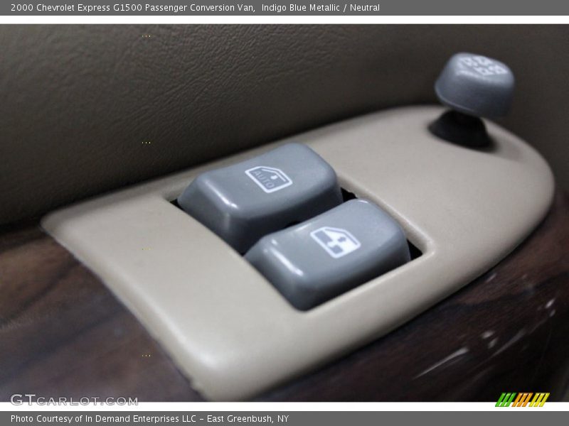 Indigo Blue Metallic / Neutral 2000 Chevrolet Express G1500 Passenger Conversion Van