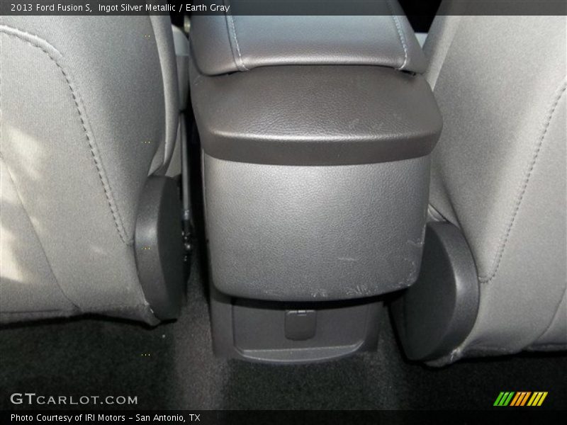 Ingot Silver Metallic / Earth Gray 2013 Ford Fusion S