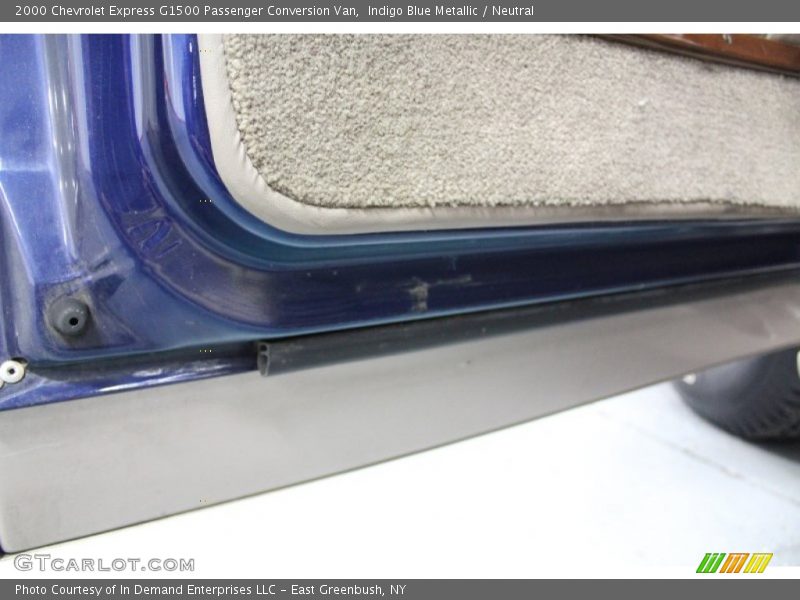 Indigo Blue Metallic / Neutral 2000 Chevrolet Express G1500 Passenger Conversion Van