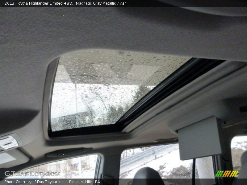 Magnetic Gray Metallic / Ash 2013 Toyota Highlander Limited 4WD