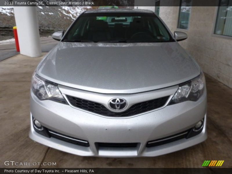 Classic Silver Metallic / Black 2013 Toyota Camry SE