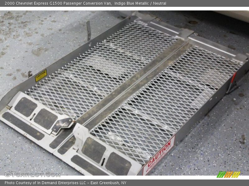 Indigo Blue Metallic / Neutral 2000 Chevrolet Express G1500 Passenger Conversion Van