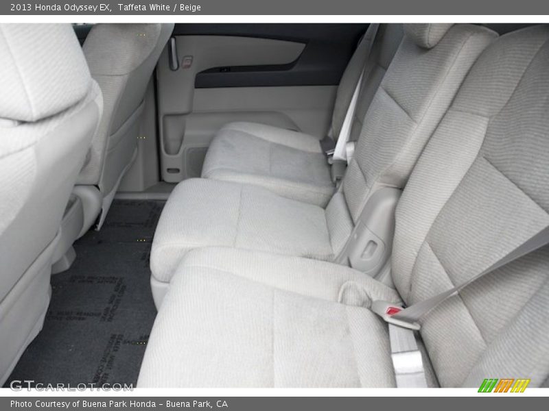 Taffeta White / Beige 2013 Honda Odyssey EX