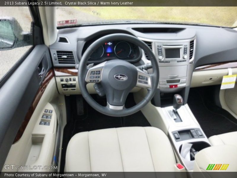 Dashboard of 2013 Legacy 2.5i Limited