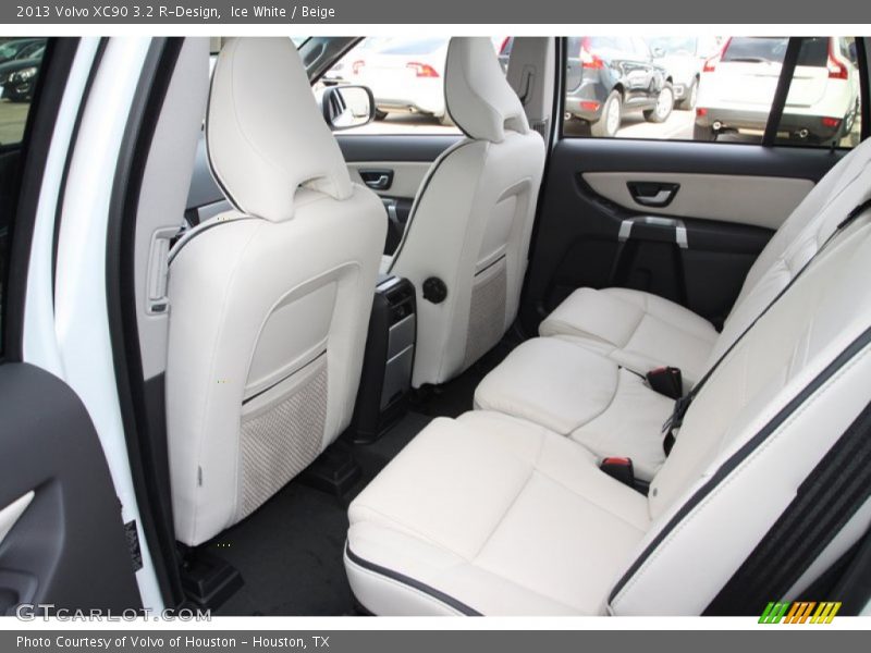 Rear Seat of 2013 XC90 3.2 R-Design