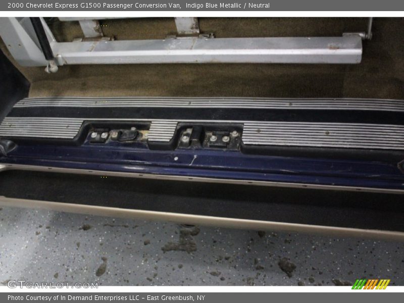 Indigo Blue Metallic / Neutral 2000 Chevrolet Express G1500 Passenger Conversion Van