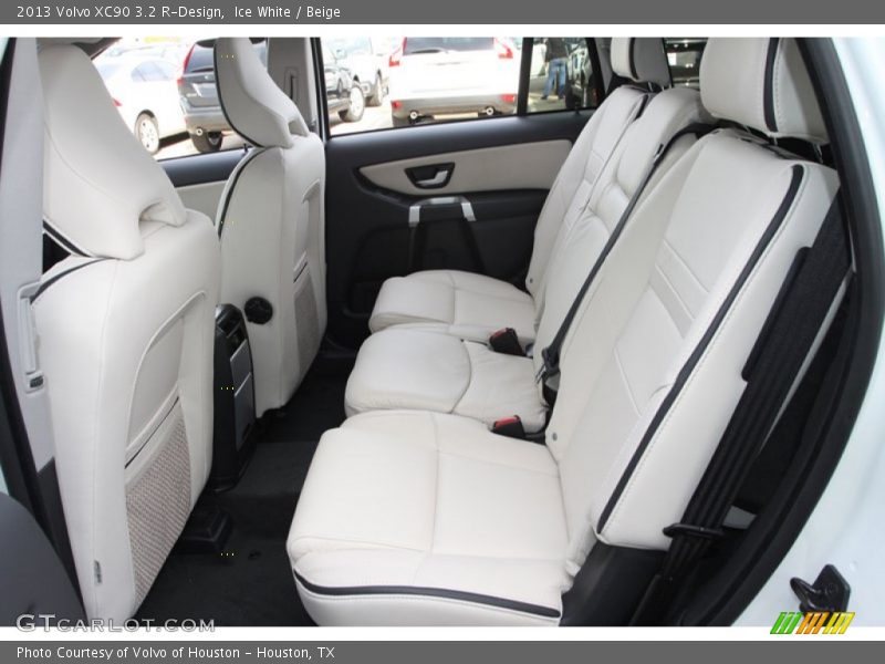Rear Seat of 2013 XC90 3.2 R-Design