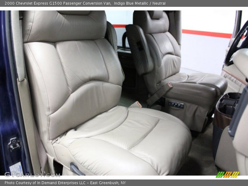 Indigo Blue Metallic / Neutral 2000 Chevrolet Express G1500 Passenger Conversion Van