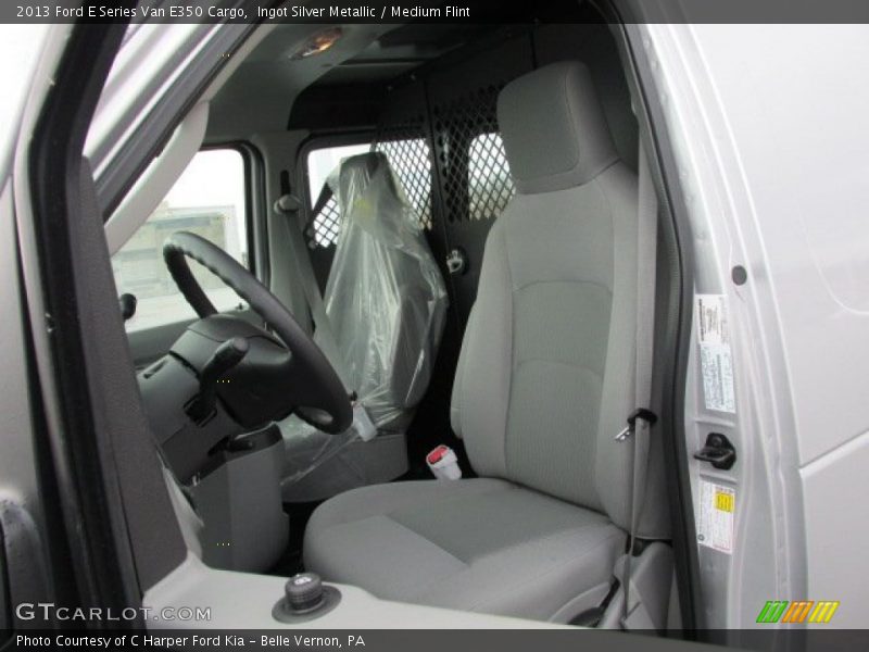  2013 E Series Van E350 Cargo Medium Flint Interior