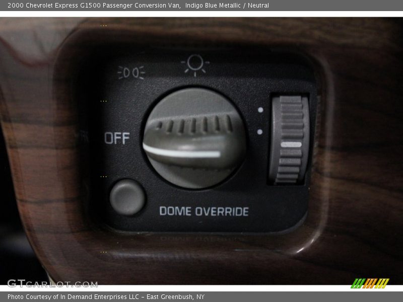 Indigo Blue Metallic / Neutral 2000 Chevrolet Express G1500 Passenger Conversion Van