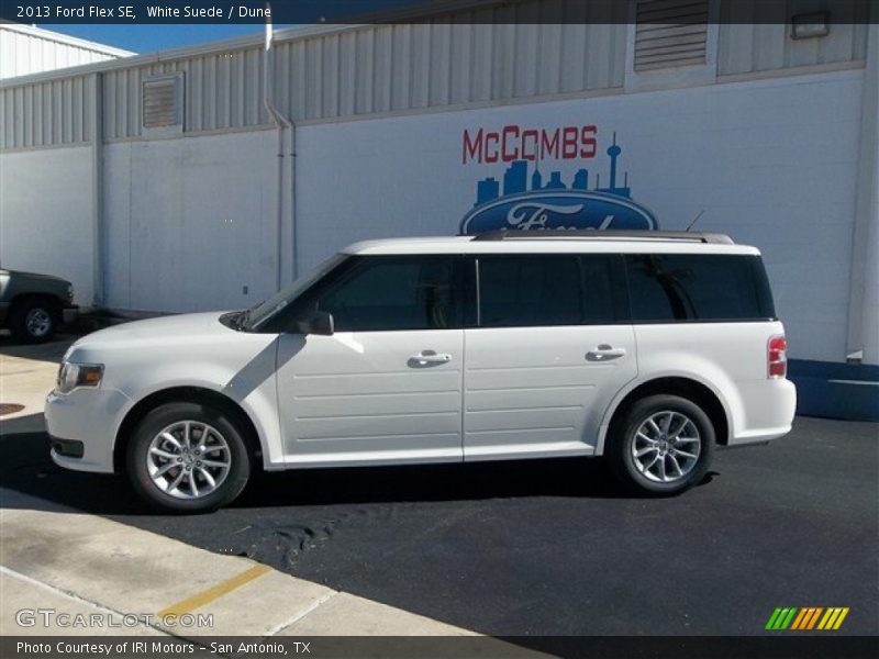 White Suede / Dune 2013 Ford Flex SE