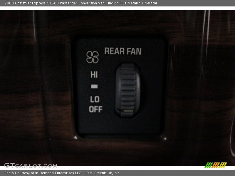 Indigo Blue Metallic / Neutral 2000 Chevrolet Express G1500 Passenger Conversion Van