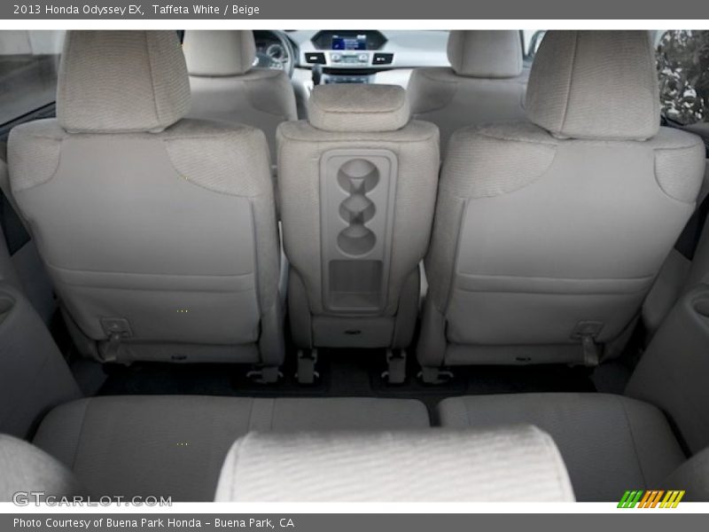 Taffeta White / Beige 2013 Honda Odyssey EX