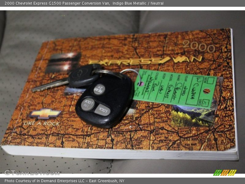Keys of 2000 Express G1500 Passenger Conversion Van