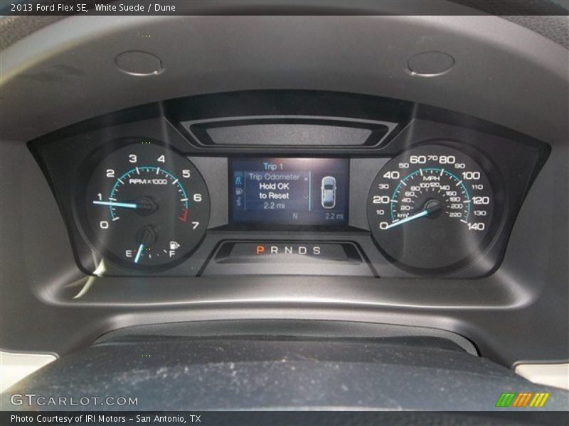  2013 Flex SE SE Gauges