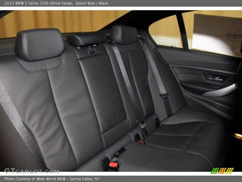 Rear Seat of 2013 3 Series 328i xDrive Sedan