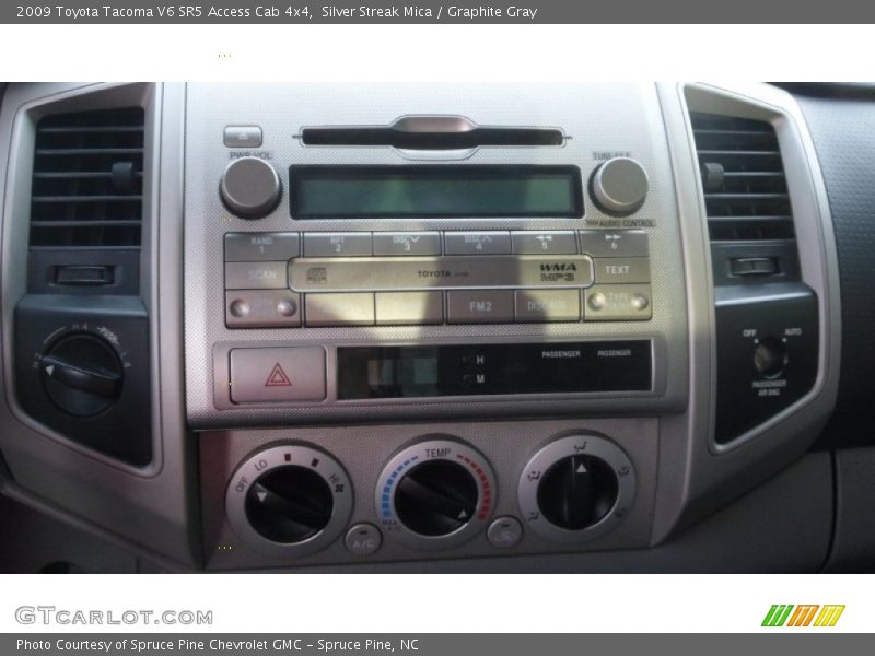Silver Streak Mica / Graphite Gray 2009 Toyota Tacoma V6 SR5 Access Cab 4x4