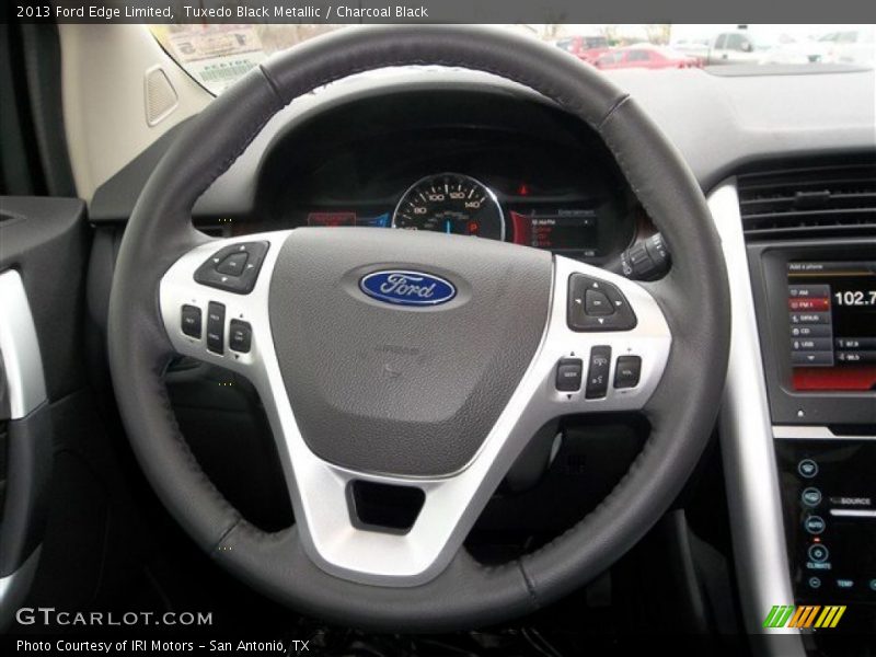 Tuxedo Black Metallic / Charcoal Black 2013 Ford Edge Limited